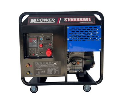 Generador Soldadora 10000W Diesel Trifásico Mpower S10000DWE