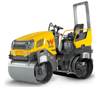 Rodillo Vibratorio Doble Tándem Wacker Neuson Diesel RD27